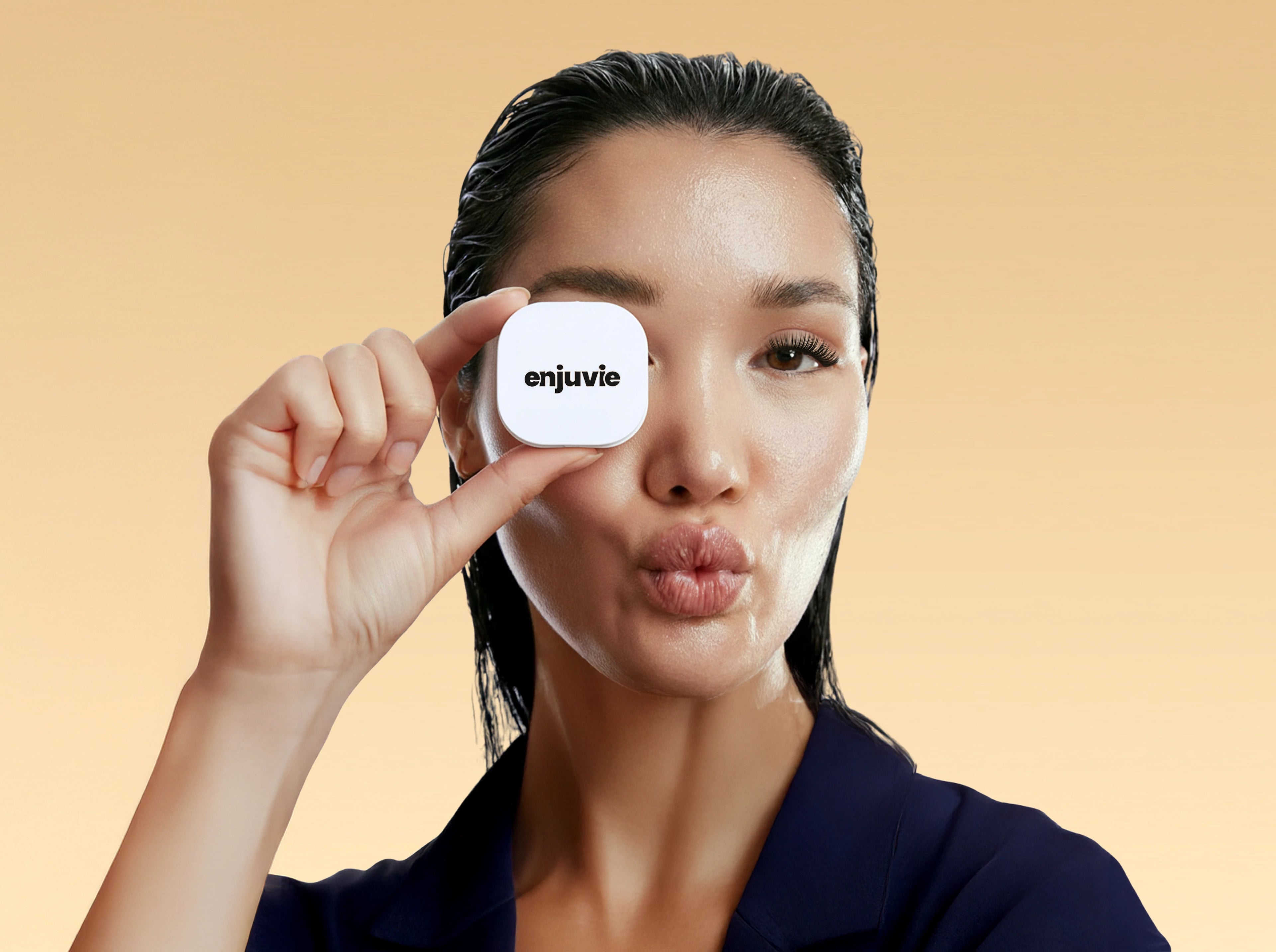 Load video: ENJUVIE EYELASH TUTORIAL